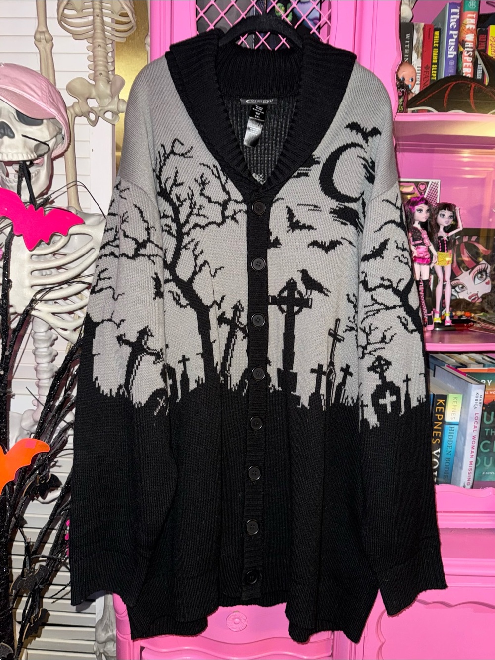 Midnight Hour Cemetery Cardigan